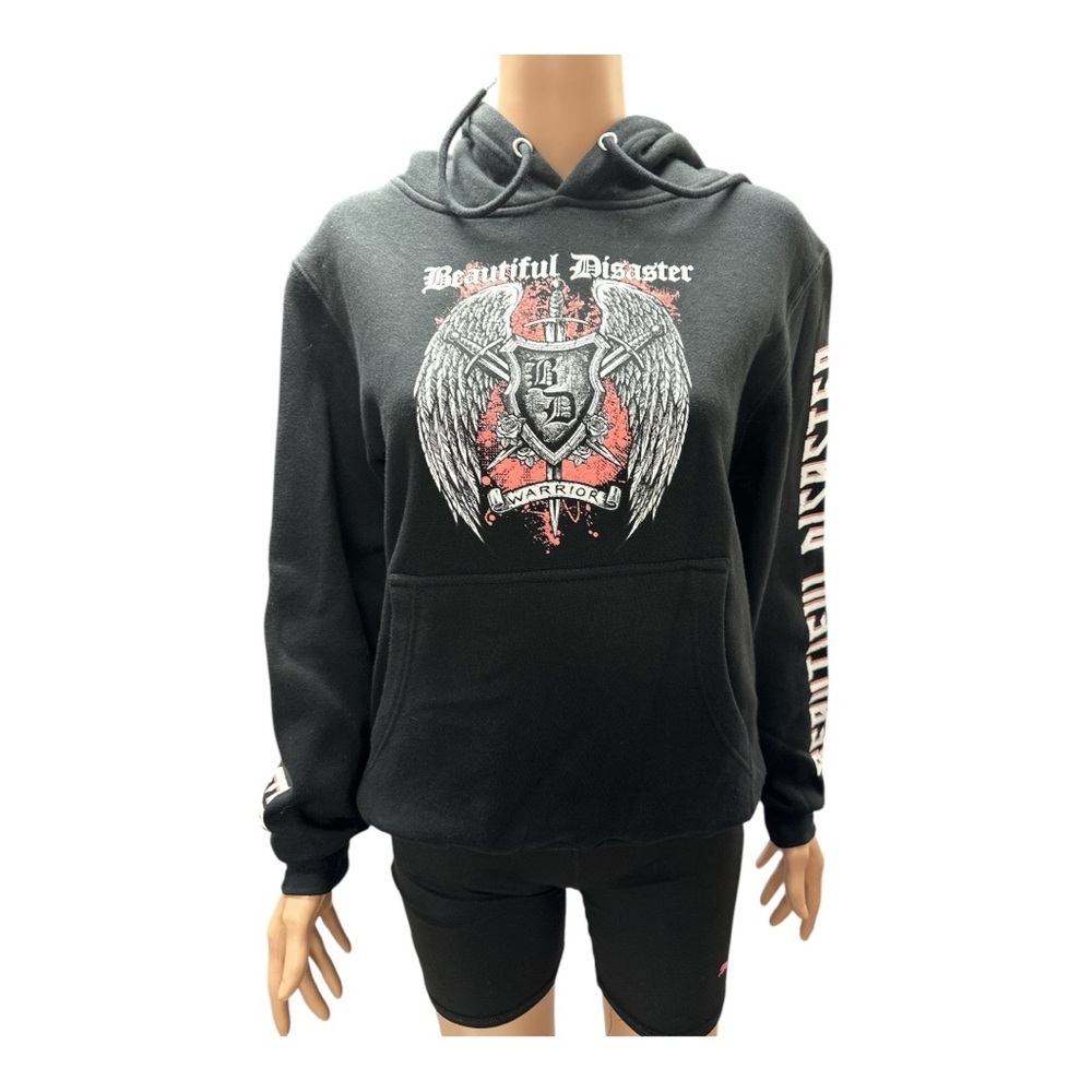 Beautiful Disaster - New - Black Warrior Hoodie Sold Out